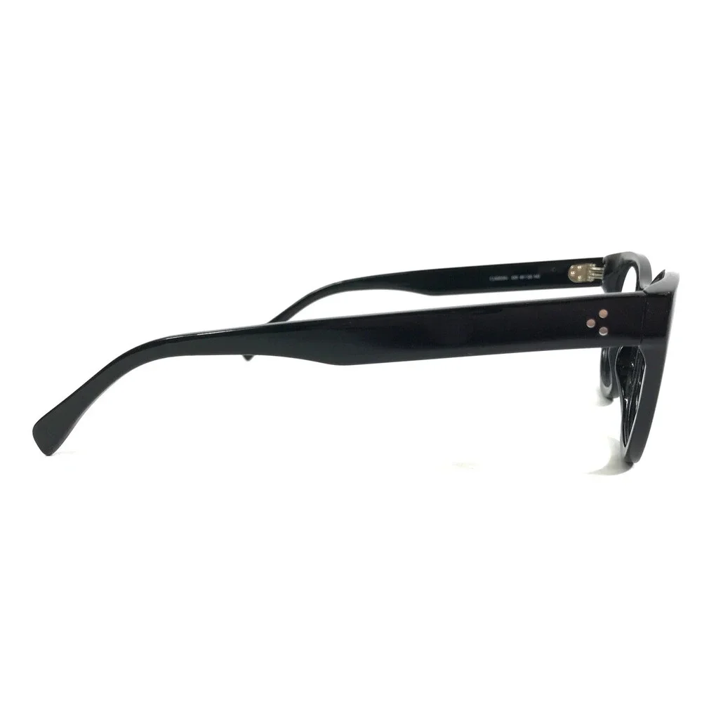 Celine Eyeglasses Frames CL5005IN 001 Dark Tortoise Cat Eye Full Rim 49-20-145